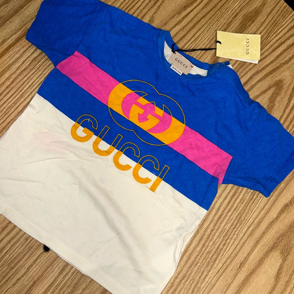 Gucci baby logo t-shirt